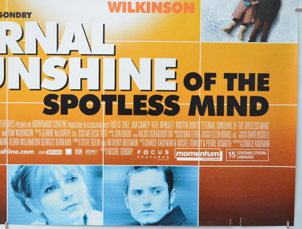 ETERNAL SUNSHINE OF THE SPOTLESS MIND (Bottom Right) Cinema Quad Movie Poster 