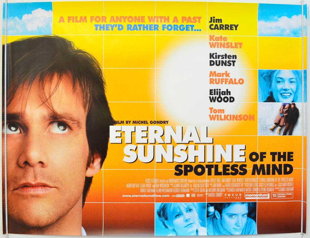 Eternal Sunshine Of The Spotless Mind Original Quad Poster - Film Poster - Movie Poster  