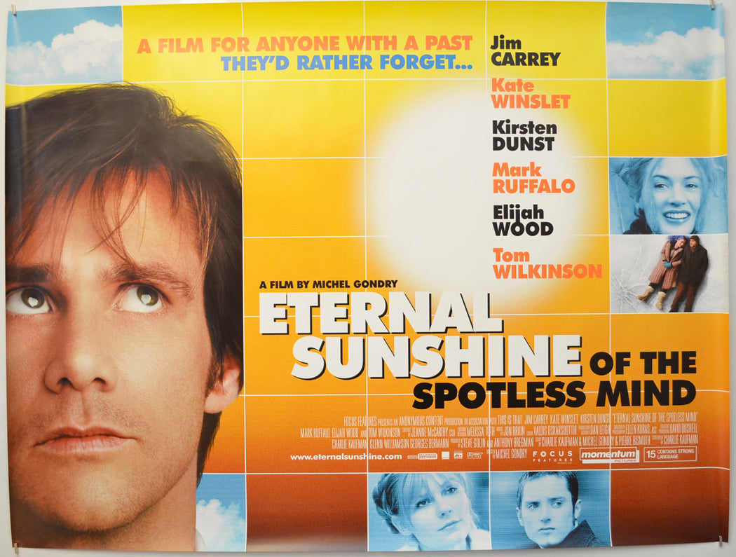 Eternal Sunshine Of The Spotless Mind Original Quad Poster - Film Poster - Movie Poster  