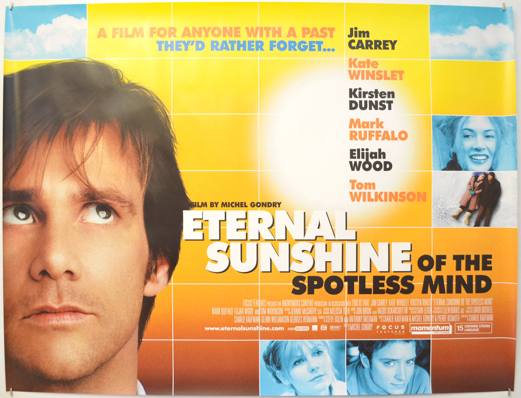 Eternal Sunshine Of The Spotless Mind Original Quad Poster - Film Poster - Movie Poster