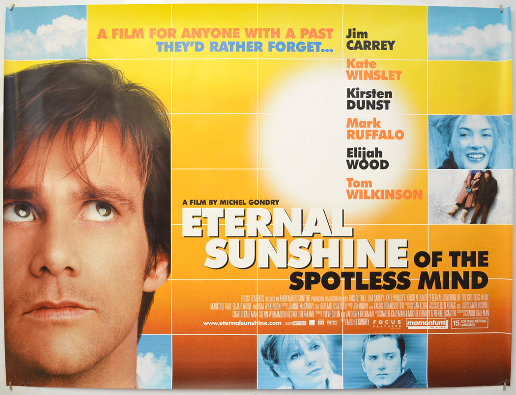 Eternal Sunshine Of The Spotless Mind Original Quad Poster - Film Poster - Movie Poster