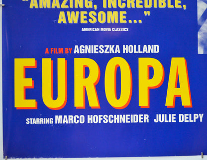 EUROPA EUROPA (Bottom Left) Cinema Quad Movie Poster 