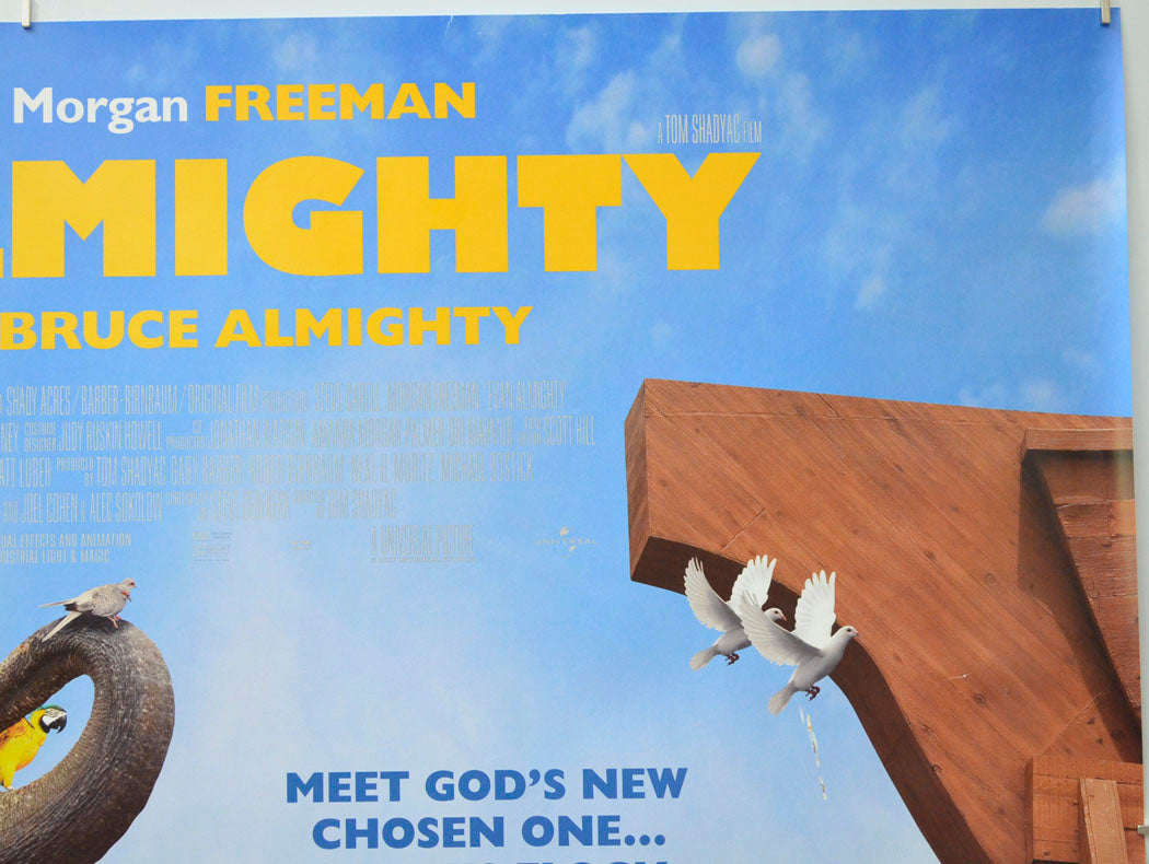 EVAN ALMIGHTY (Top Right) Cinema Quad Movie Poster 