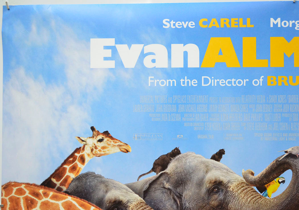 EVAN ALMIGHTY (Top Left) Cinema Quad Movie Poster 