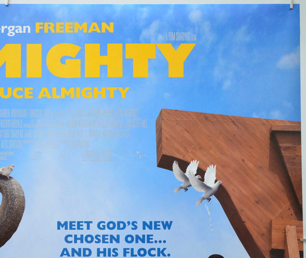 EVAN ALMIGHTY (Top Right) Cinema Quad Movie Poster 