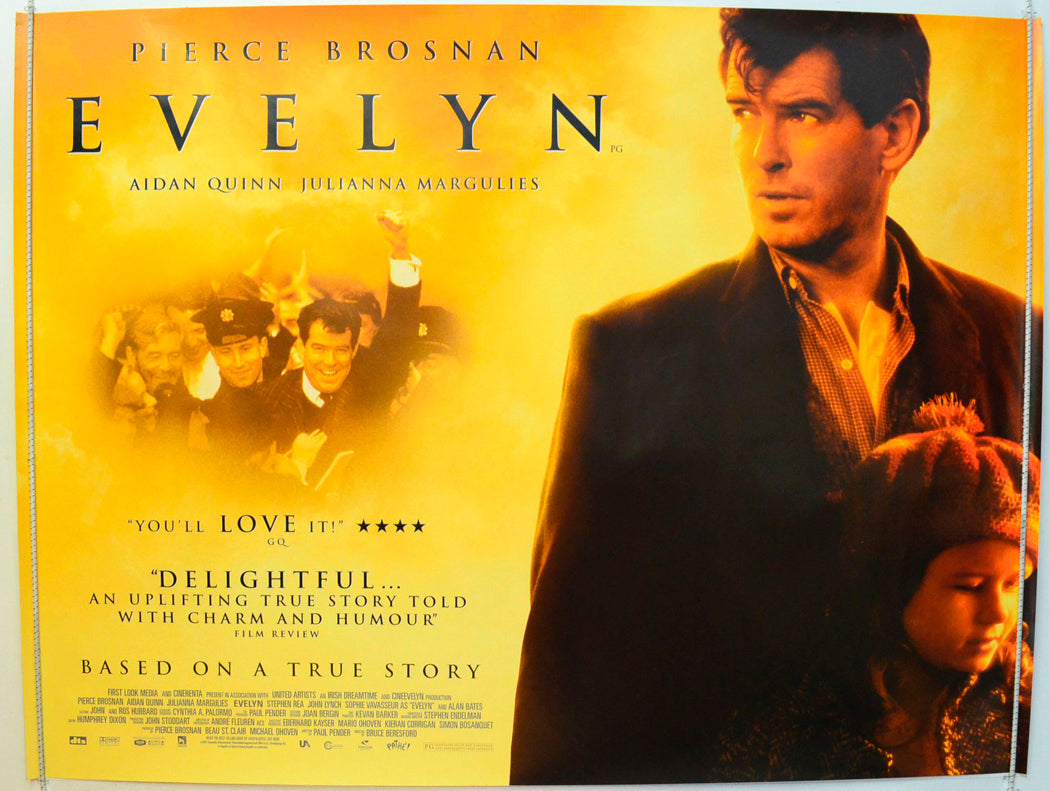 Evelyn Original British Quad Poster - Film Poster - Movie Poster 