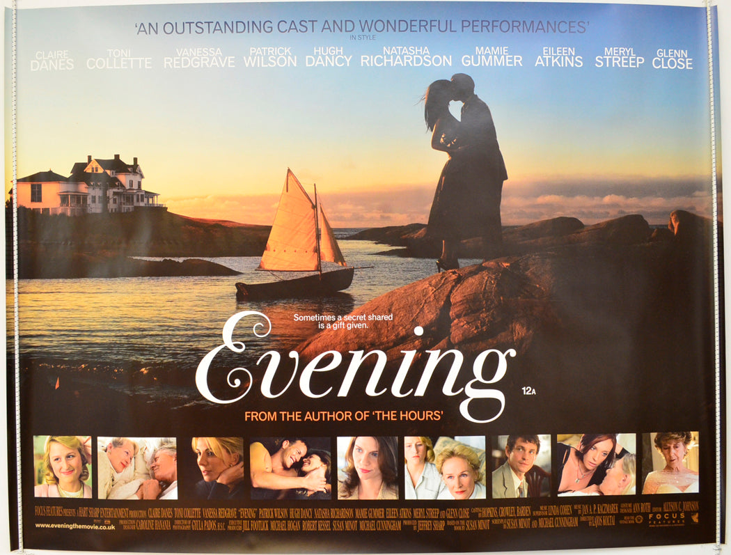 Evening  Original British Quad Poster - Film Poster - Movie Poster 