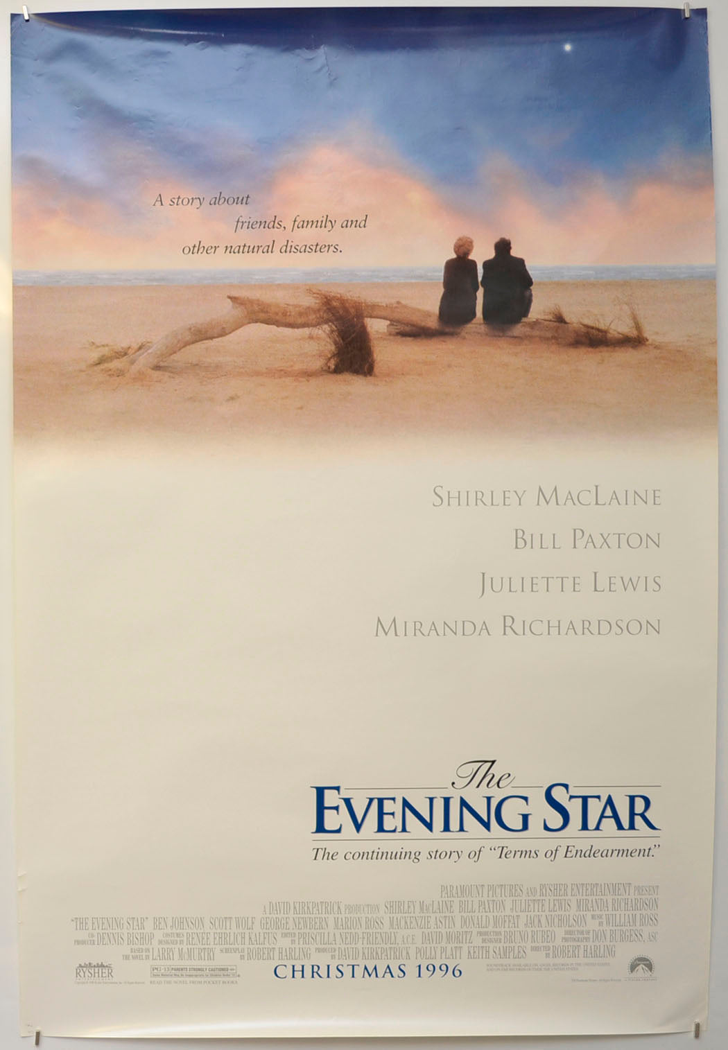 The Evening Star Original One Sheet Poster - Film Poster - Movie Poster