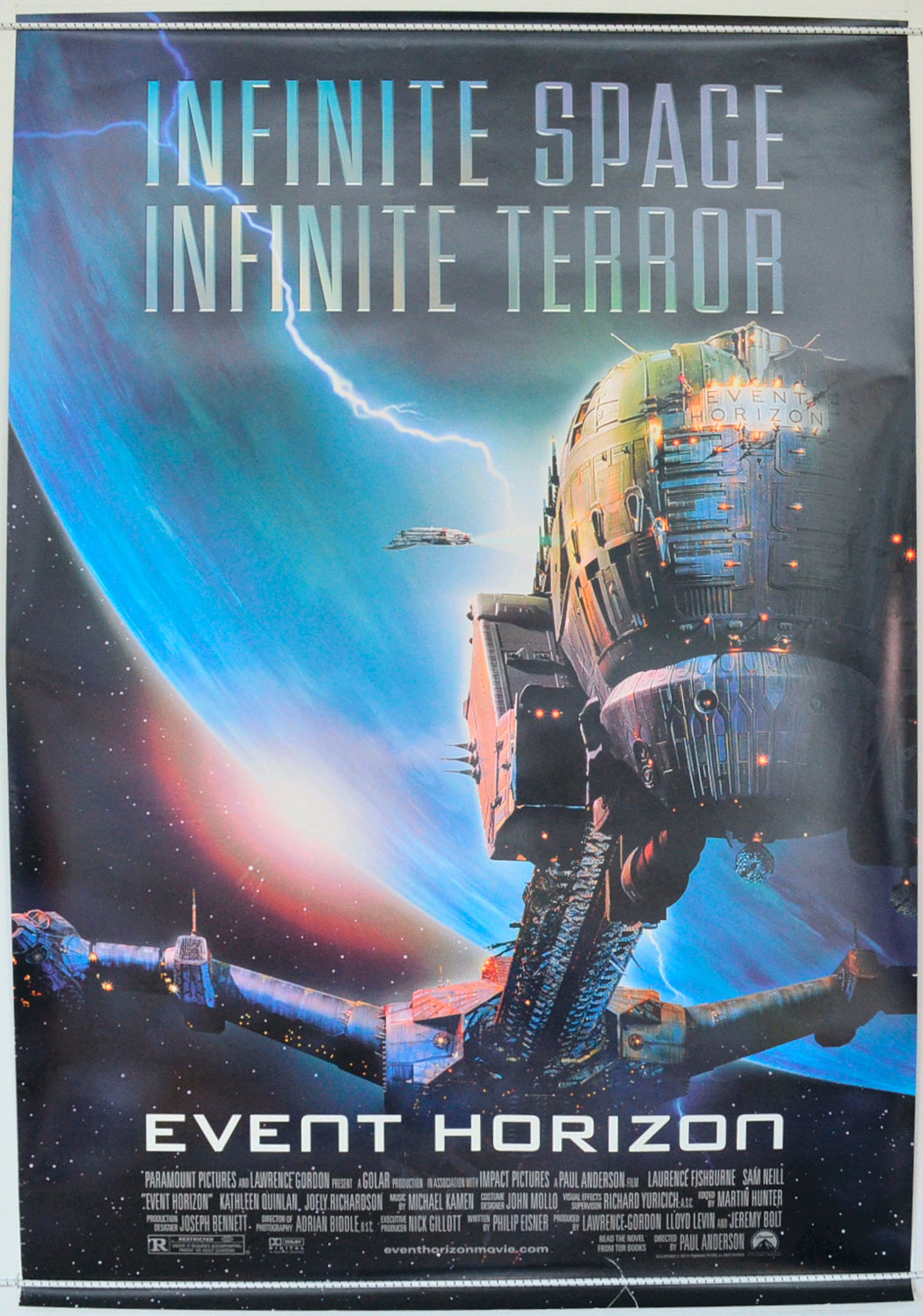 Event Horizon  Original One Sheet Poster - Film Poster - Movie Poster 