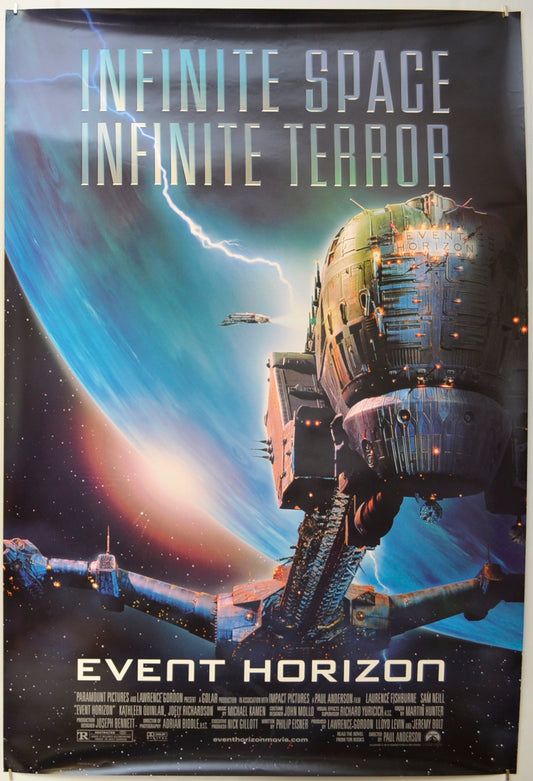 Event Horizon Original One Sheet Poster - Film Poster - Movie Poster