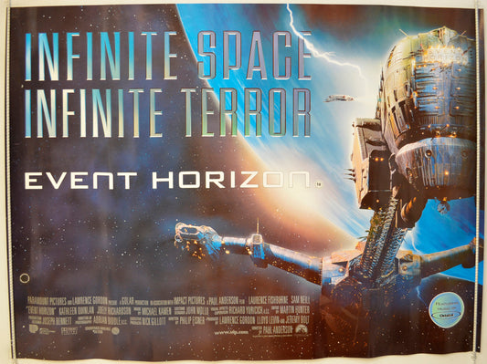 Event Horizon  Original Quad Poster - Film Poster - Movie Poster