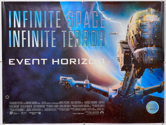 Event Horizon - Original Quad Poster - Film Poster - Movie Poster