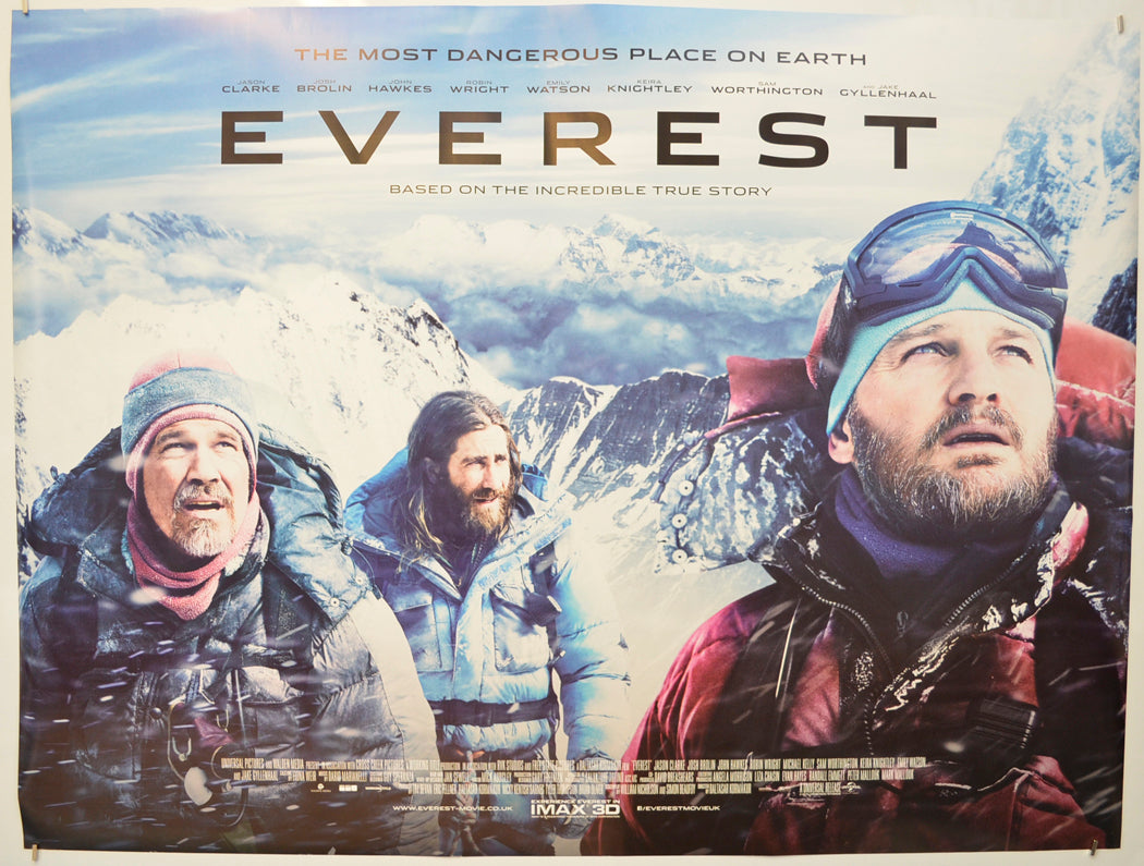 Everest  Original Quad Poster - Film Poster - Movie Poster