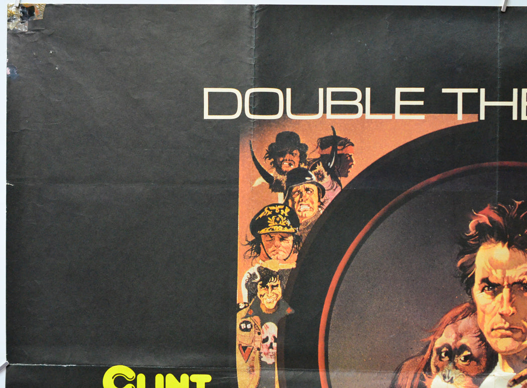 Every Which Way But Loose / Any Which Way You Can (Top Left) Cinema Quad Movie Poster 