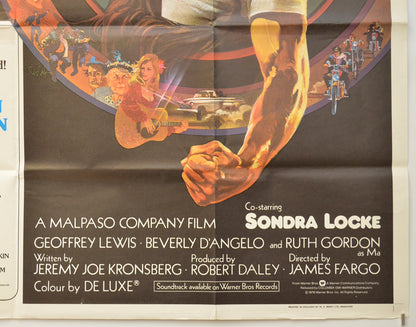 EVERY WHICH WAY BUT LOOSE / THE IN-LAWS (Bottom Right) Cinema Quad Movie Poster 