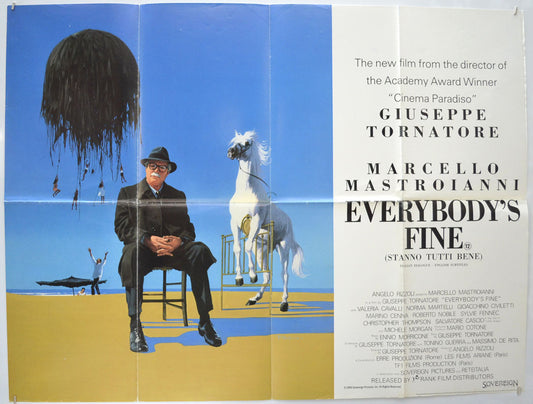 Everybody's Fine (a.k.a. Stanno Tutti Benne) Original Quad Poster - Film Poster - Movie Poster