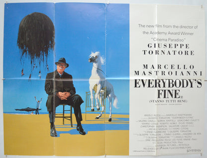 Everybody's Fine (a.k.a. Stanno Tutti Benne)  Original Quad Poster - Film Poster - Movie Poster