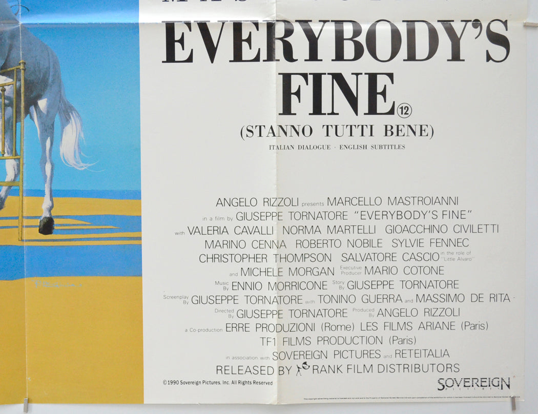 EVERYBODY’S FINE (Bottom Right) Cinema Quad Movie Poster 