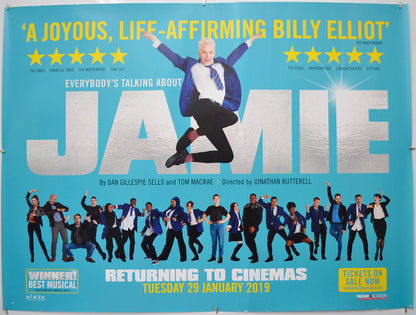 Everybody's Talking About Jamie  - Original Quad Poster - Film Poster - Movie Poster