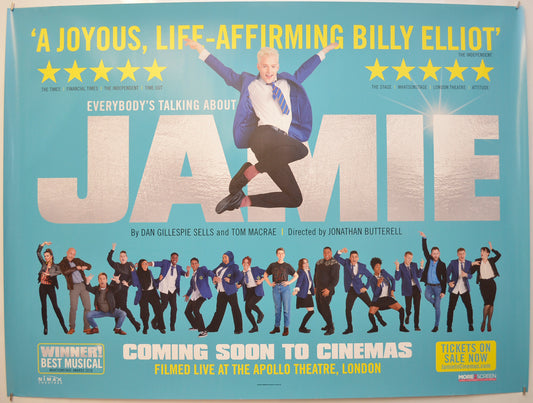 Everybody's Talking About Jamie Original Quad Poster - Film Poster - Movie Poster