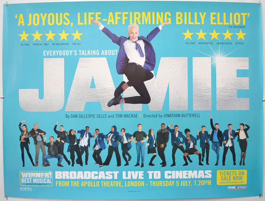 Everybody's Talking About Jamie Original Quad Poster - Film Poster - Movie Poster