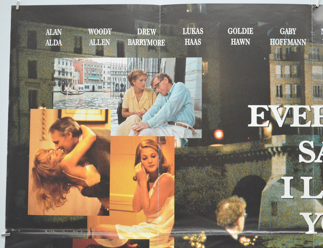 EVERYONE SAYS I LOVE YOU (Top Left) Cinema Quad Movie Poster 