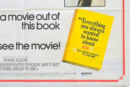 EVERYTHING YOU ALWAYS WANTED TO KNOW ABOUT SEX BUT WERE AFRAID TO ASK (Bottom Right) Cinema Quad Movie Poster 