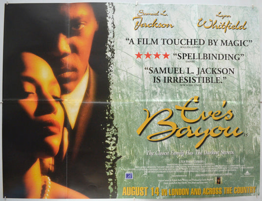 Eve’s Bayou Original Quad Poster - Film Poster - Movie Poster