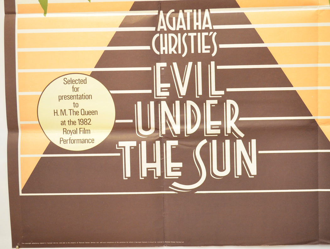 EVIL UNDER THE SUN (Bottom Left) Cinema Quad Movie Poster 