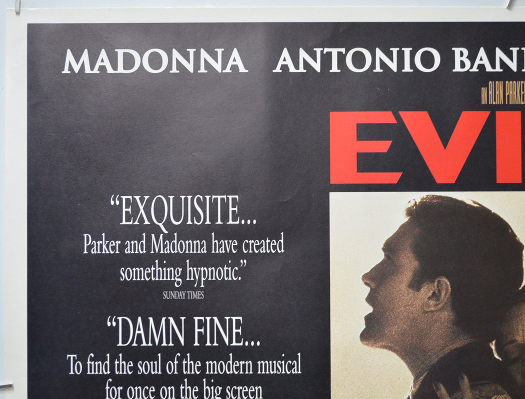 EVITA (Top Left) Cinema Quad Movie Poster 