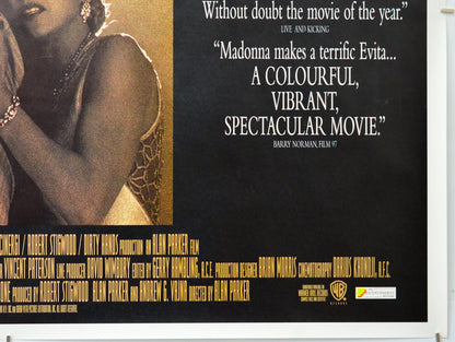 Evita (Bottom Right) Cinema Quad Movie Poster 