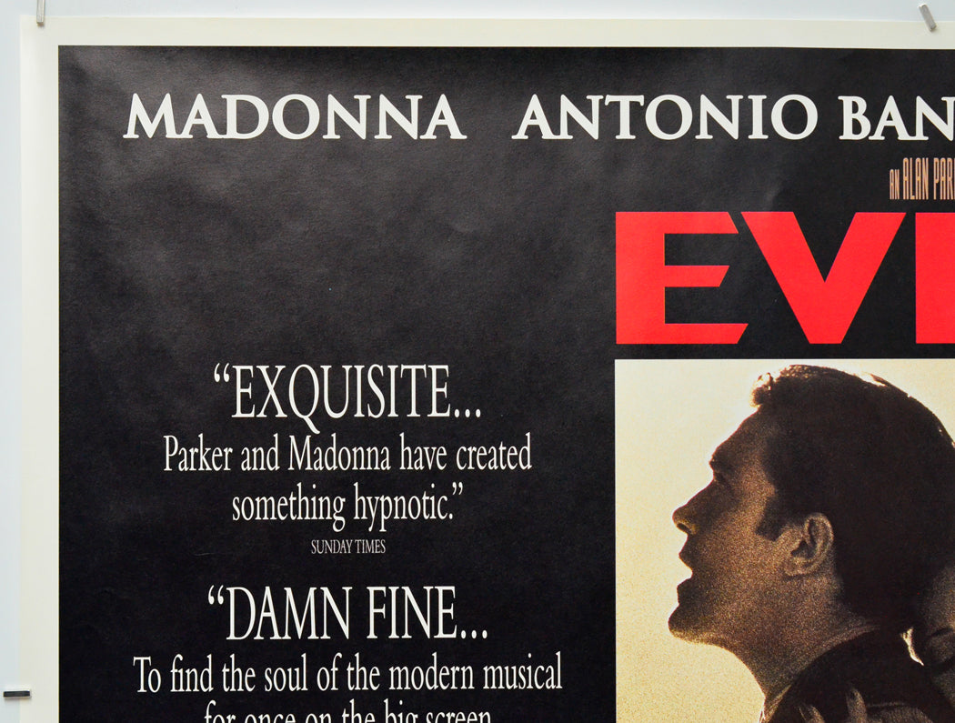 Evita (Top Left) Cinema Quad Movie Poster 