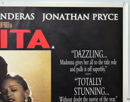 Evita (Top Right) Cinema Quad Movie Poster 