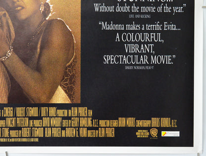 Evita (Bottom Right) Cinema Quad Movie Poster 