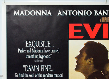 Evita (Top Left) Cinema Quad Movie Poster 