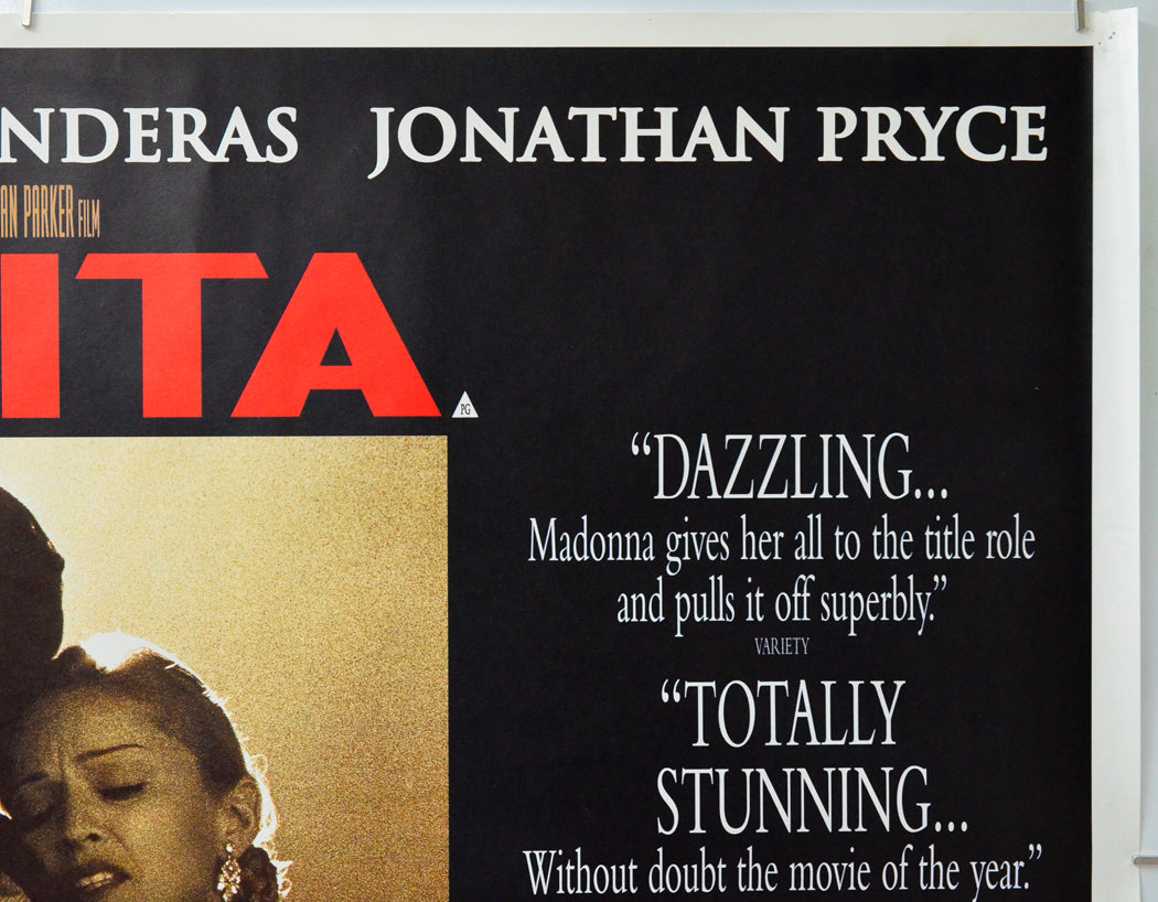 Evita (Top Right) Cinema Quad Movie Poster 
