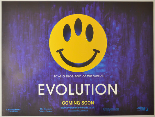 Evolution (Teaser / Advance Version)  Original Mini Quad Poster - Film Poster - Movie Poster