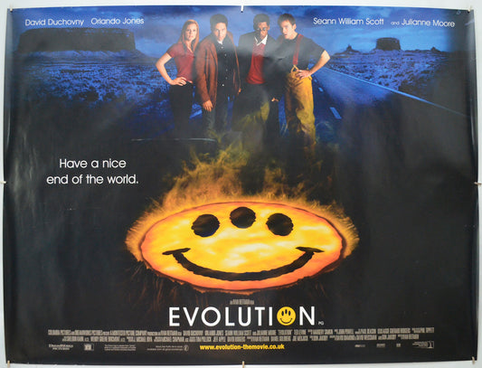 Evolution Original Quad Poster - Film Poster - Movie Poster