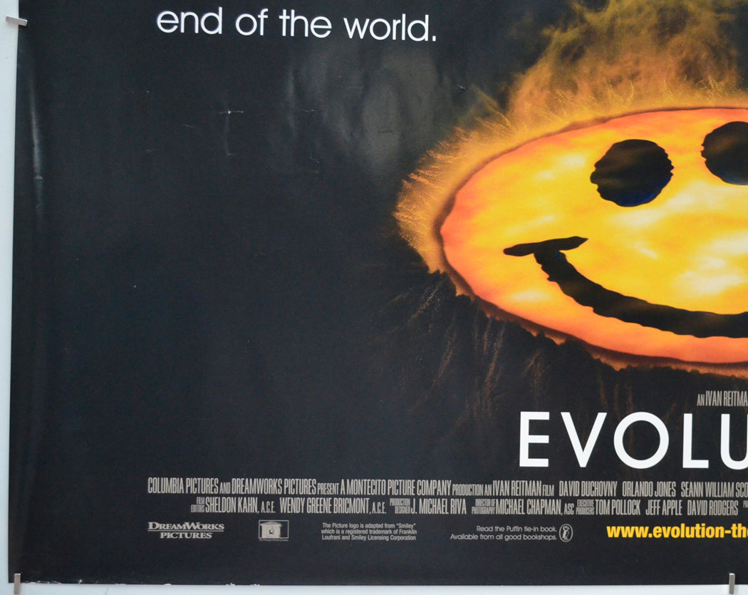 EVOLUTION (Bottom Left) Cinema Quad Movie Poster 