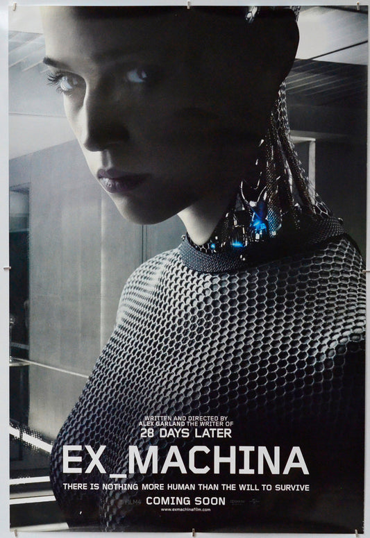 Ex Machina - Original One Sheet Poster - Film Poster - Movie Poster 