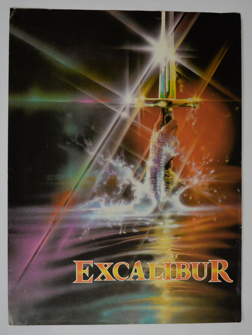 Excalibur Original Cinema Exhibitors Press Synopsis / Credits Booklet (UK)