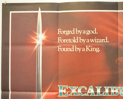 EXCALIBUR (Top Left) Cinema Quad Movie Poster 