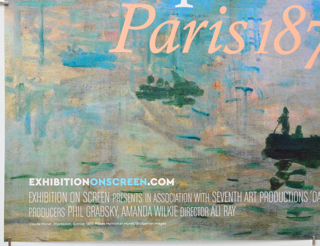 Exhibition on Screen: Dawn of Impressionism: Paris, 1874 (Bottom Left) Cinema Quad Movie Poster 