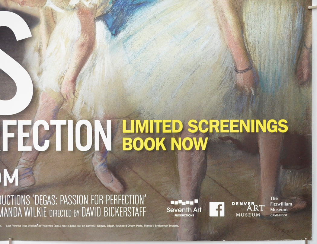 EXHIBITION ON SCREEN: DEGAS (Bottom Right) Cinema Quad Movie Poster 