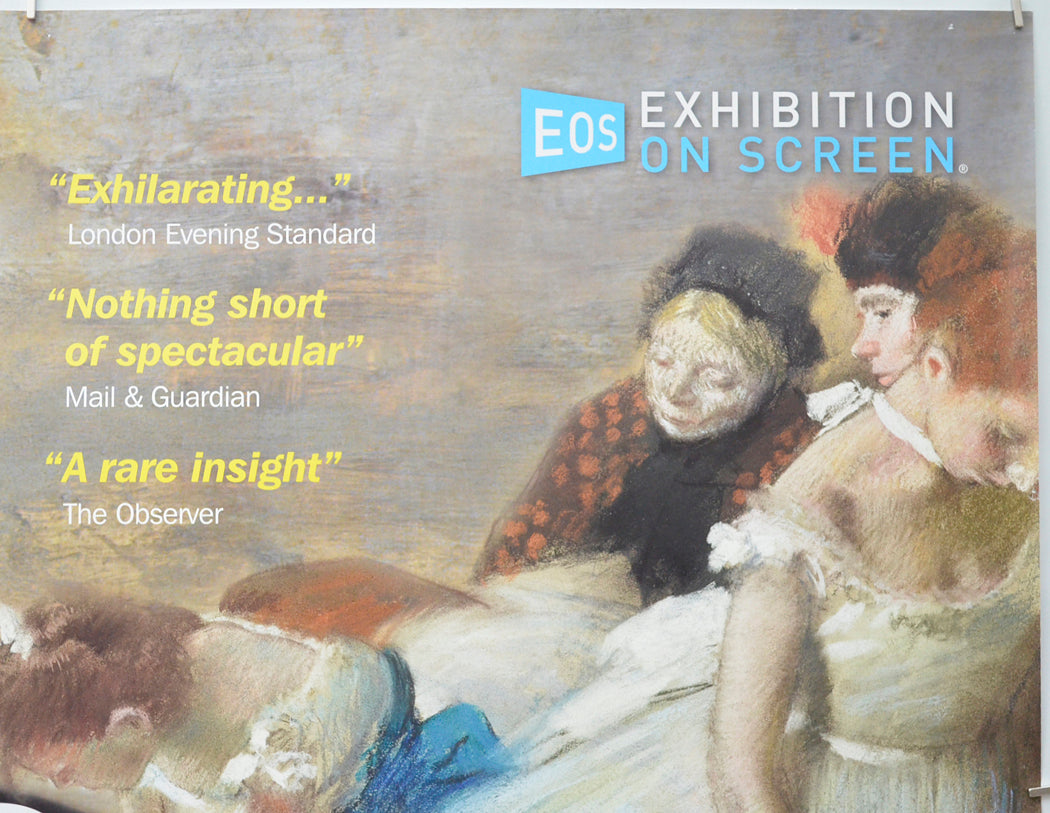 EXHIBITION ON SCREEN: DEGAS (Top Right) Cinema Quad Movie Poster 