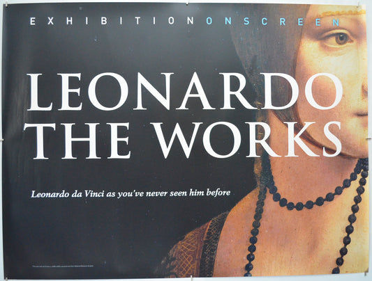 Exhibition On Screen: Leonardo - The Works - Original Quad Poster - Film Poster - Movie Poster