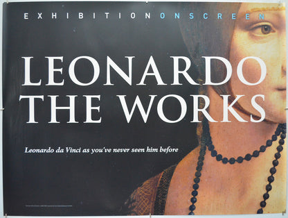 Exhibition On Screen: Leonardo - The Works - Original Quad Poster - Film Poster - Movie Poster