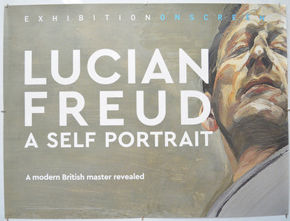 Exhibition On Screen: Lucian Freud - A Self Portrait - Original Quad Poster - Film Poster - Movie Poster