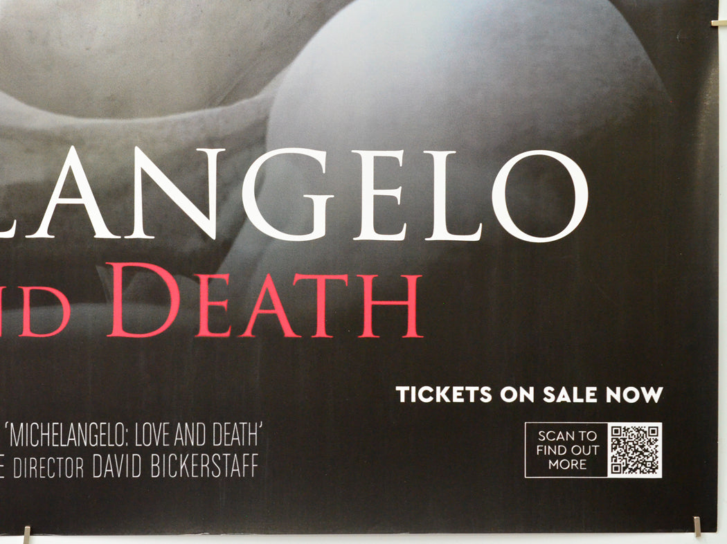 Exhibition on Screen: Michelangelo Love and Death (Bottom Right) Cinema Quad Movie Poster 