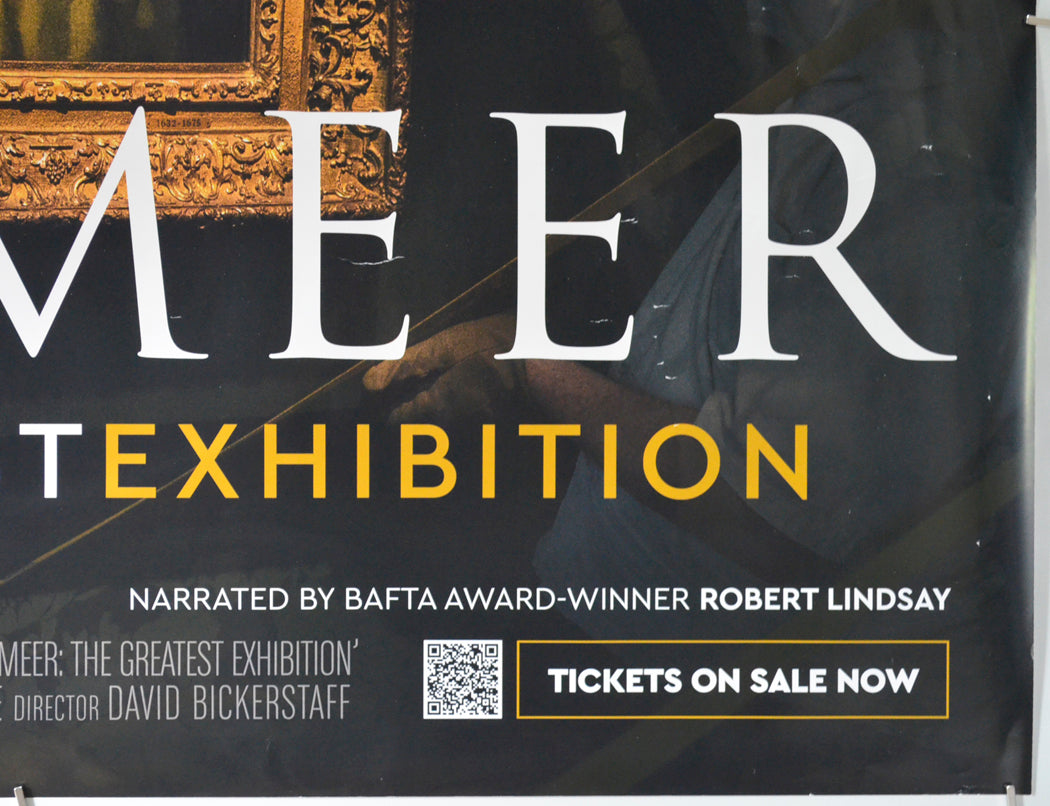 EXHIBITION ON SCREEN: VERMEER (Bottom Right) Cinema Quad Movie Poster 